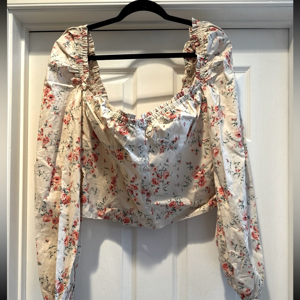 We Wore What Runched Cup Top XL